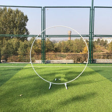 Charger l'image dans la galerie, Iron Circle Wedding Arch Props Background Decor Single Arch Shelf Outdoor Lawn Wedding Flower Door Rack Party Decoration Frame