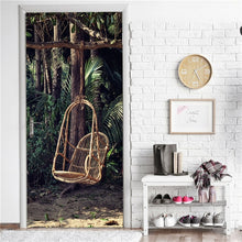 Charger l'image dans la galerie, Retro Wooden Door Stickers PVC Waterproof Wallpaper For Doors Living Room Bedroom Home Decor Mural DIY Renovation Decal 90x200cm