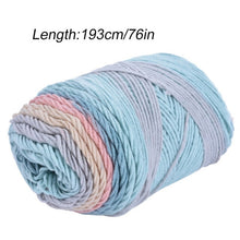 Charger l'image dans la galerie, 10Pcs=500g natural silk milk cotton yarn thick yarn for knitting baby wool crochet yarn weave thread