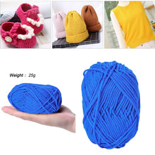 Charger l'image dans la galerie, 10Pcs=500g natural silk milk cotton yarn thick yarn for knitting baby wool crochet yarn weave thread