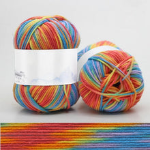 Charger l'image dans la galerie, 10Pcs=500g natural silk milk cotton yarn thick yarn for knitting baby wool crochet yarn weave thread