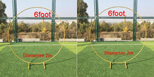 Charger l&#39;image dans la galerie, 6foot  8foot 2.5m big Circle Wedding Birthday Arch Decoration Background Wrought Props Single Arch flower door rack Outdoor Lawn
