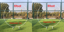 Charger l&#39;image dans la galerie, 6foot  8foot 2.5m big Circle Wedding Birthday Arch Decoration Background Wrought Props Single Arch flower door rack Outdoor Lawn
