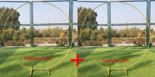 Charger l&#39;image dans la galerie, 6foot  8foot 2.5m big Circle Wedding Birthday Arch Decoration Background Wrought Props Single Arch flower door rack Outdoor Lawn
