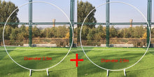 Charger l&#39;image dans la galerie, 6foot  8foot 2.5m big Circle Wedding Birthday Arch Decoration Background Wrought Props Single Arch flower door rack Outdoor Lawn
