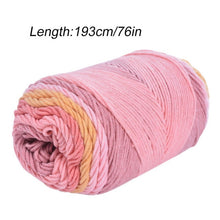 Charger l&#39;image dans la galerie, 10Pcs=500g natural silk milk cotton yarn thick yarn for knitting baby wool crochet yarn weave thread
