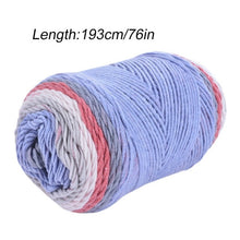 Charger l&#39;image dans la galerie, 10Pcs=500g natural silk milk cotton yarn thick yarn for knitting baby wool crochet yarn weave thread
