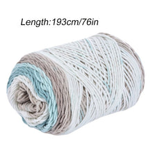 Charger l&#39;image dans la galerie, 10Pcs=500g natural silk milk cotton yarn thick yarn for knitting baby wool crochet yarn weave thread

