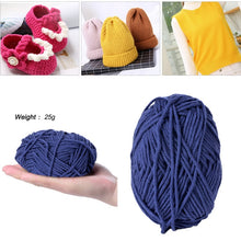 Charger l&#39;image dans la galerie, 10Pcs=500g natural silk milk cotton yarn thick yarn for knitting baby wool crochet yarn weave thread
