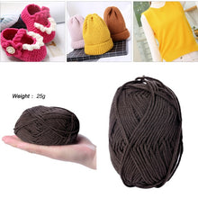 Charger l&#39;image dans la galerie, 10Pcs=500g natural silk milk cotton yarn thick yarn for knitting baby wool crochet yarn weave thread
