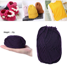 Charger l&#39;image dans la galerie, 10Pcs=500g natural silk milk cotton yarn thick yarn for knitting baby wool crochet yarn weave thread
