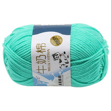 Charger l&#39;image dans la galerie, 10Pcs=500g natural silk milk cotton yarn thick yarn for knitting baby wool crochet yarn weave thread
