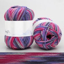 Charger l&#39;image dans la galerie, 10Pcs=500g natural silk milk cotton yarn thick yarn for knitting baby wool crochet yarn weave thread
