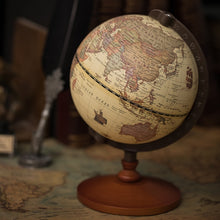 Charger l&#39;image dans la galerie, Geografia Globo Do Mapa Mundi Earth Globe 5 Inch Vintage Wooden Ornaments Dia World Globe Constellation Map
